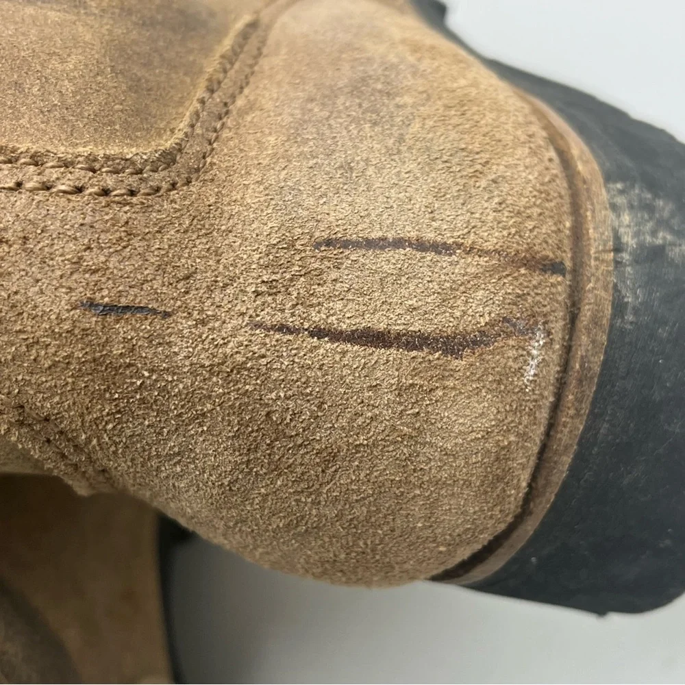 Vasque Leather Hiking Boots Mens Size 7.5 Made In Italy Vintage Vibram Gorpcore
